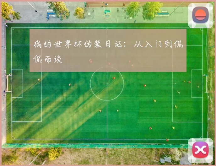 我的世界杯伪装日记：从入门到侃侃而谈
